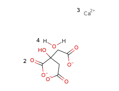 tricalcium citrate tetrahydrate